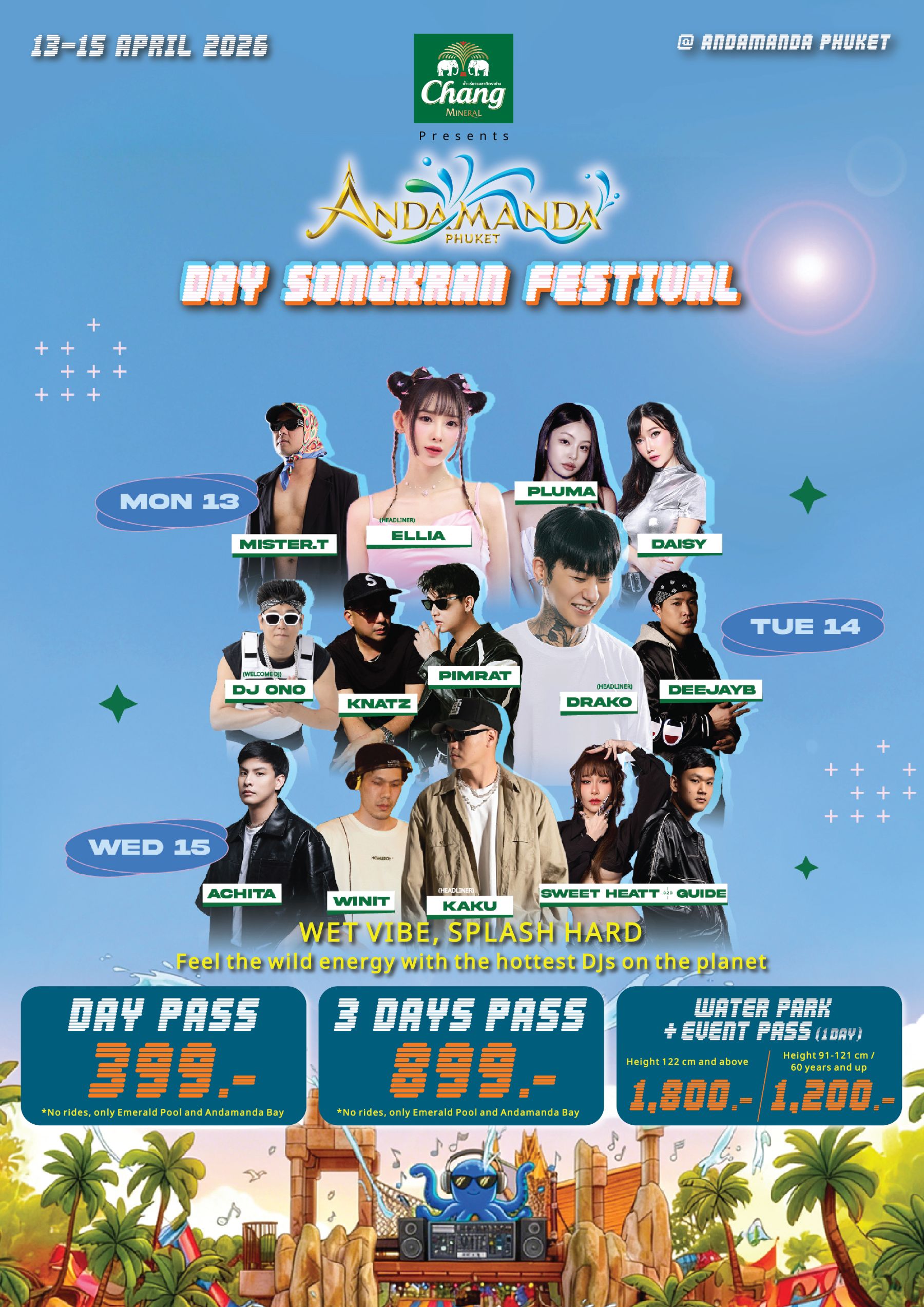 Andamanda Day Songkran Festival