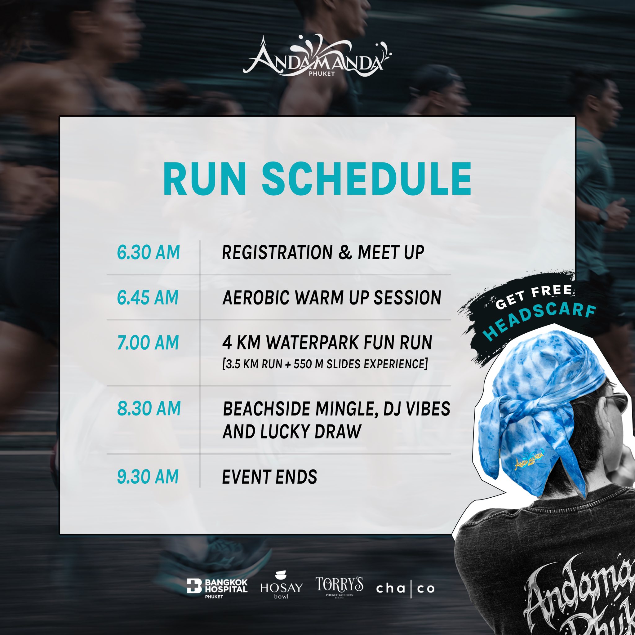 Andamanda 4th Anniversary Fun Run & Slide