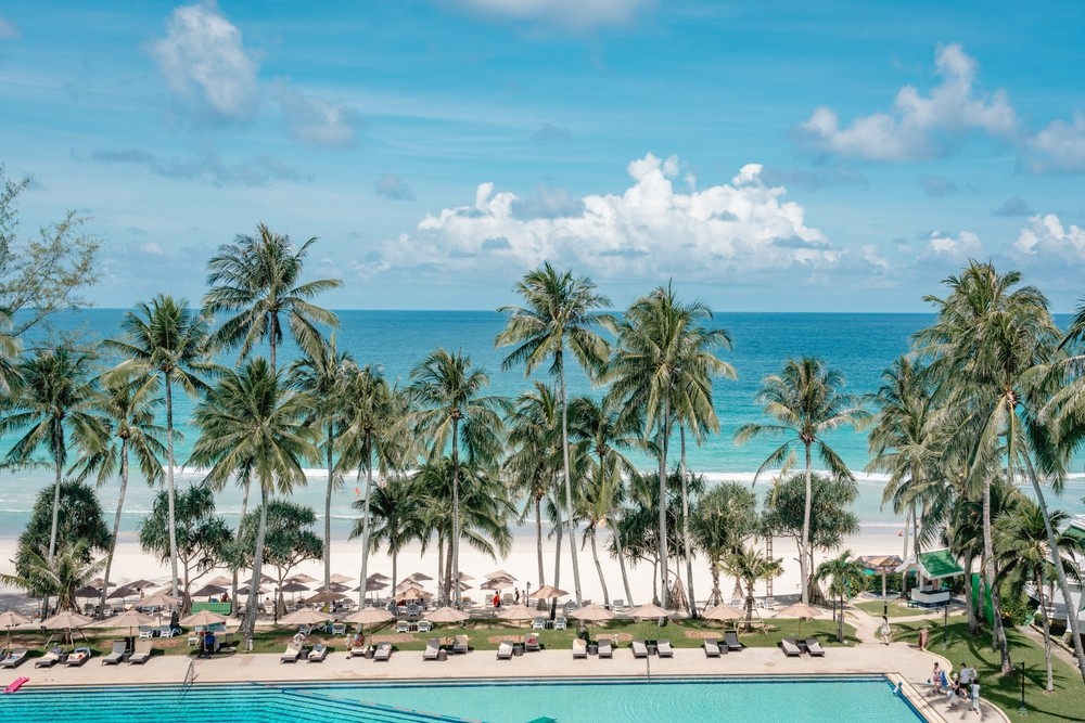 A beachfront resort in Phuket