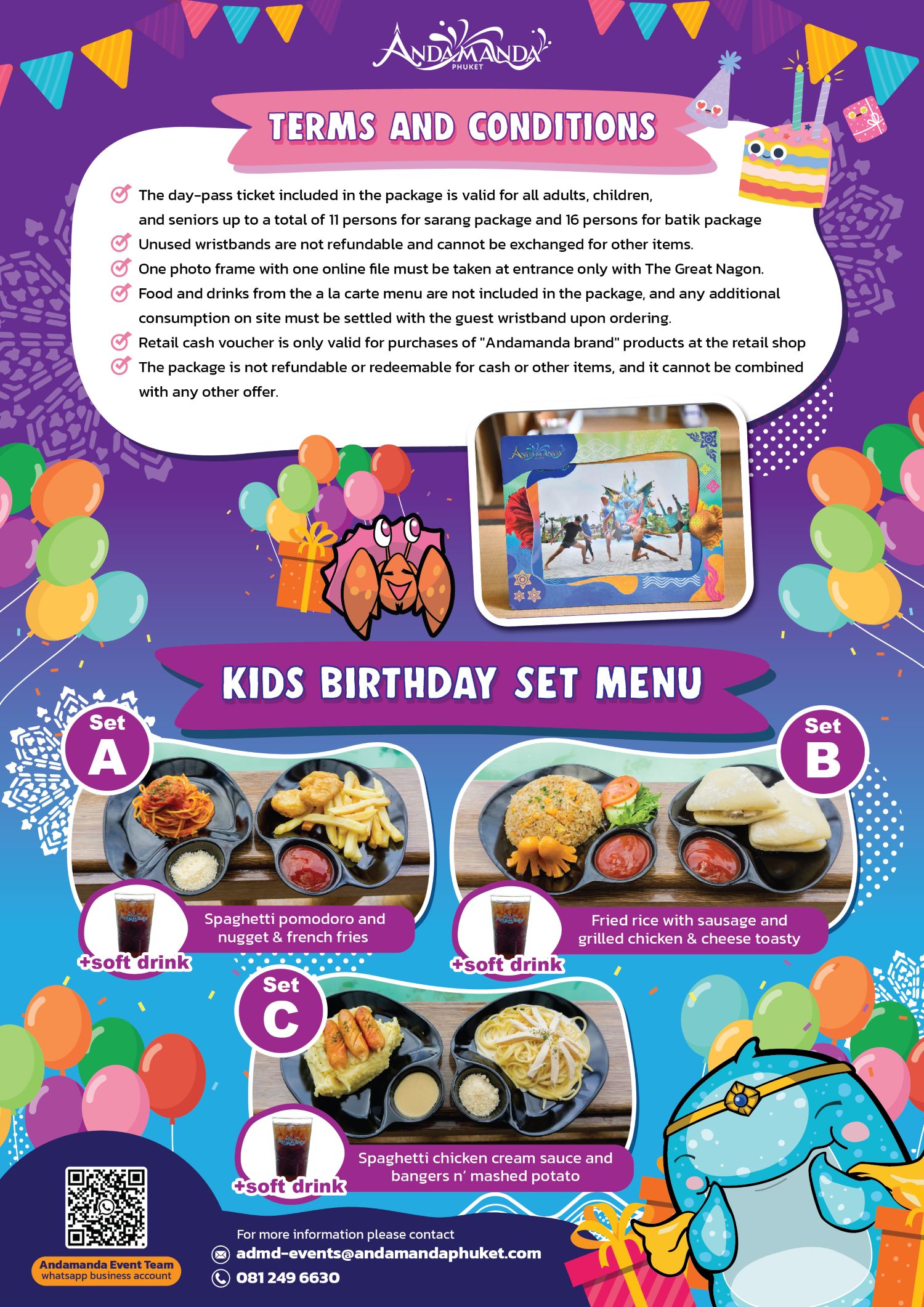 birthday package