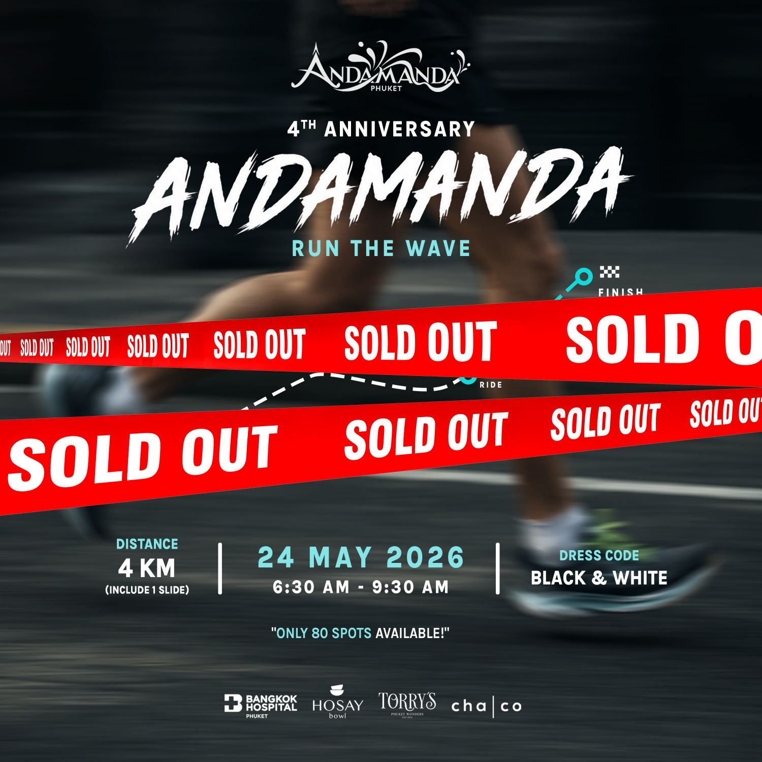 run the wave sold out