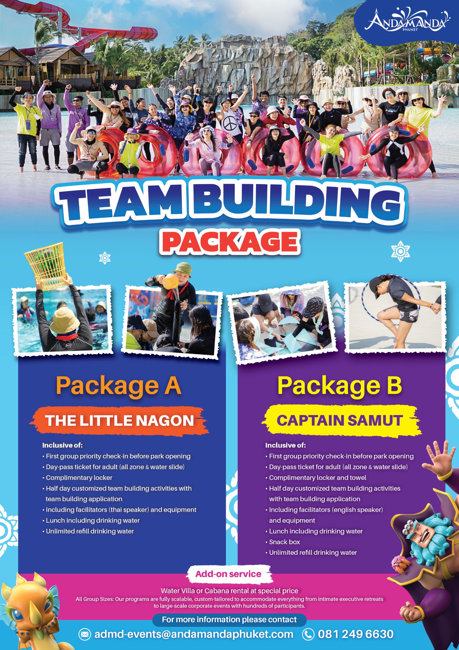 team building package-andmanda phuket