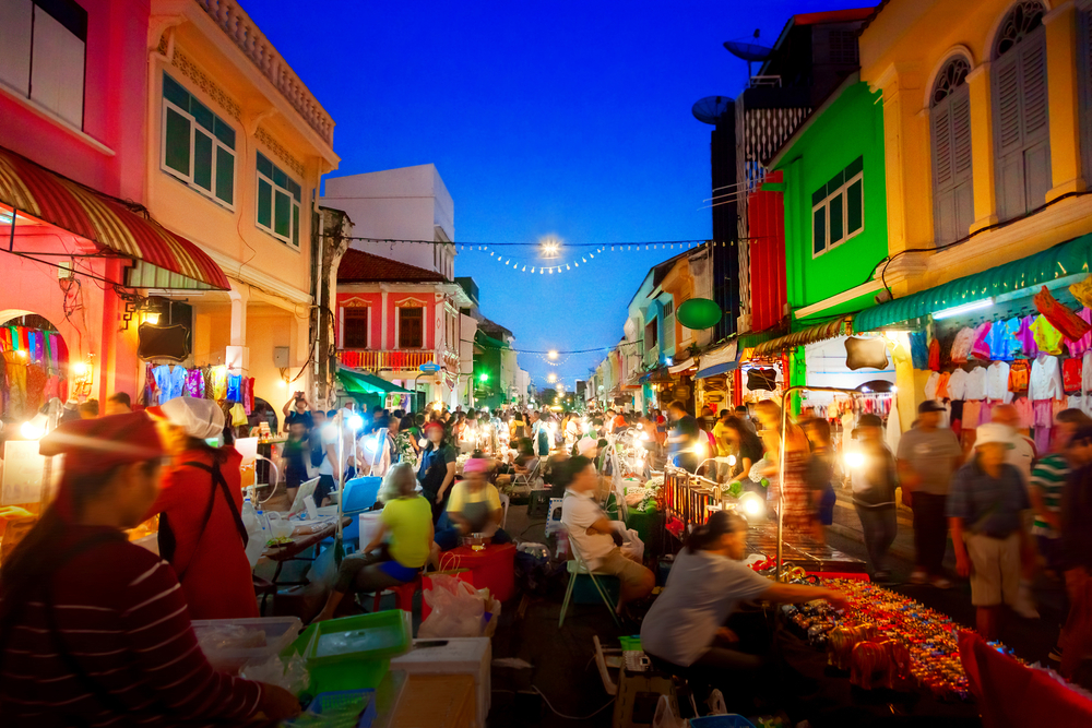Phuket walking street night market