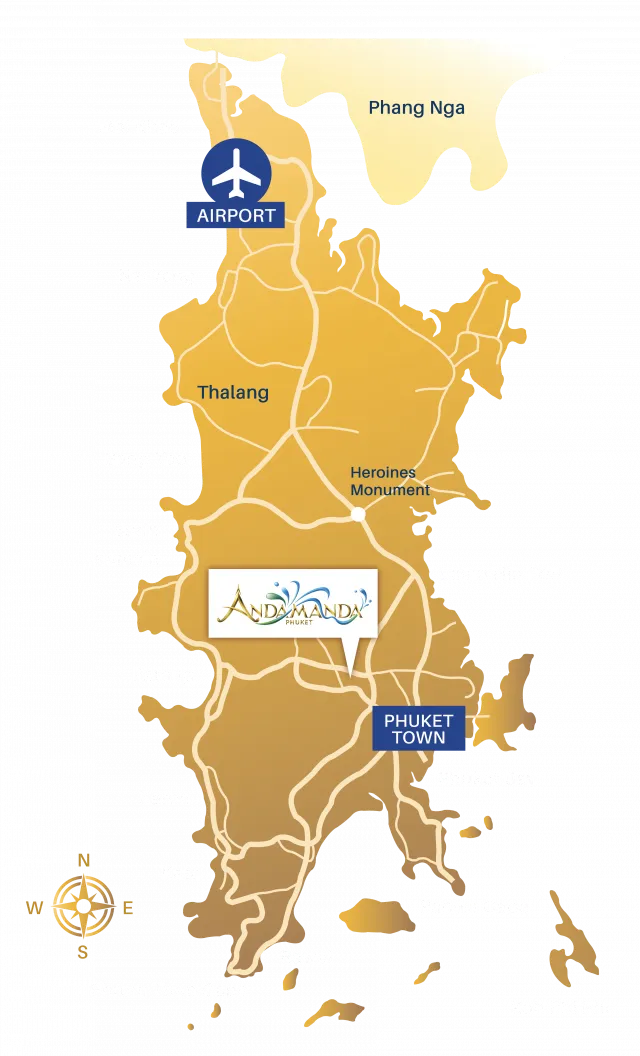 Find Andamanda Phuket in the heart of the city, easy access for all visitors. See in Map
