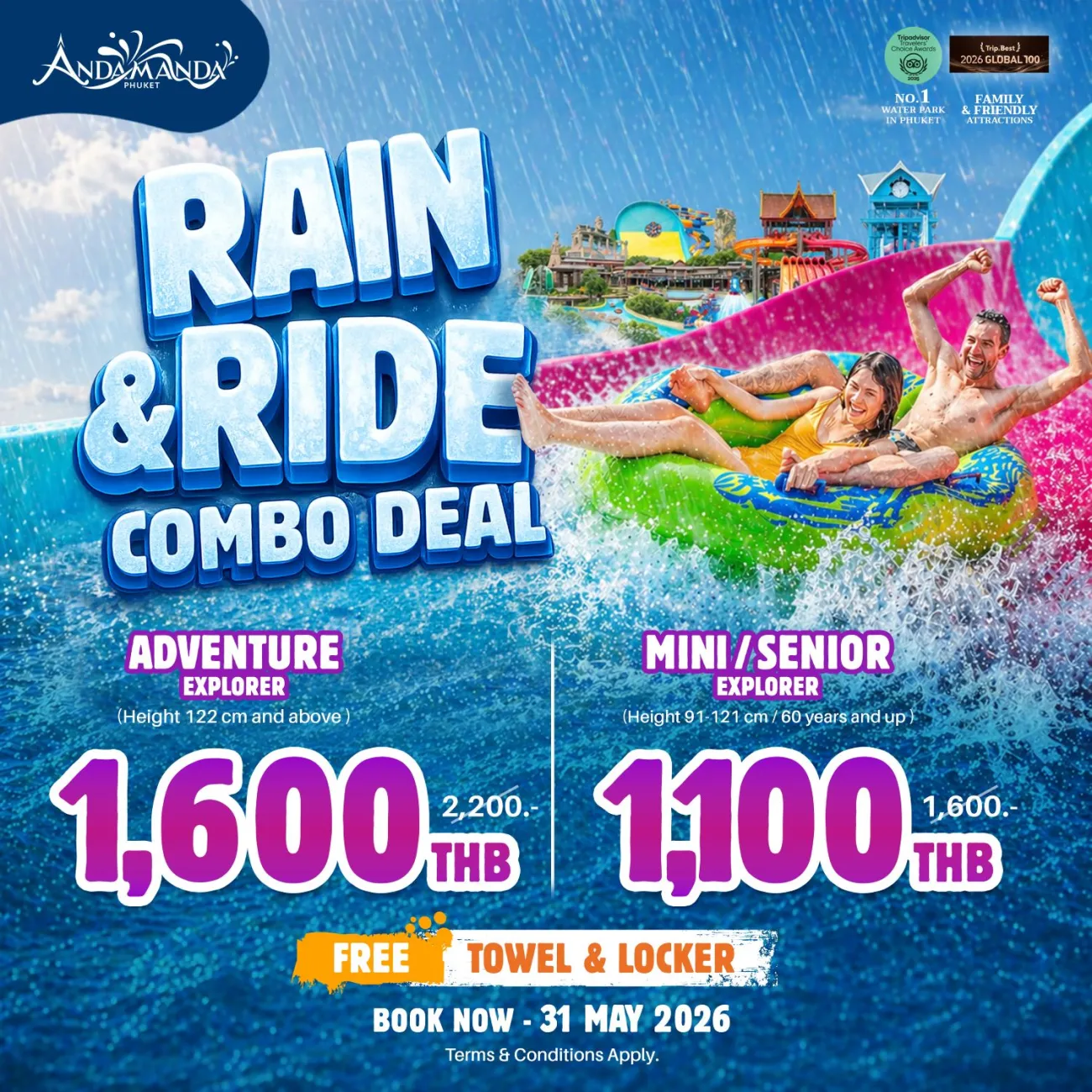 Rain &amp; Ride Promo