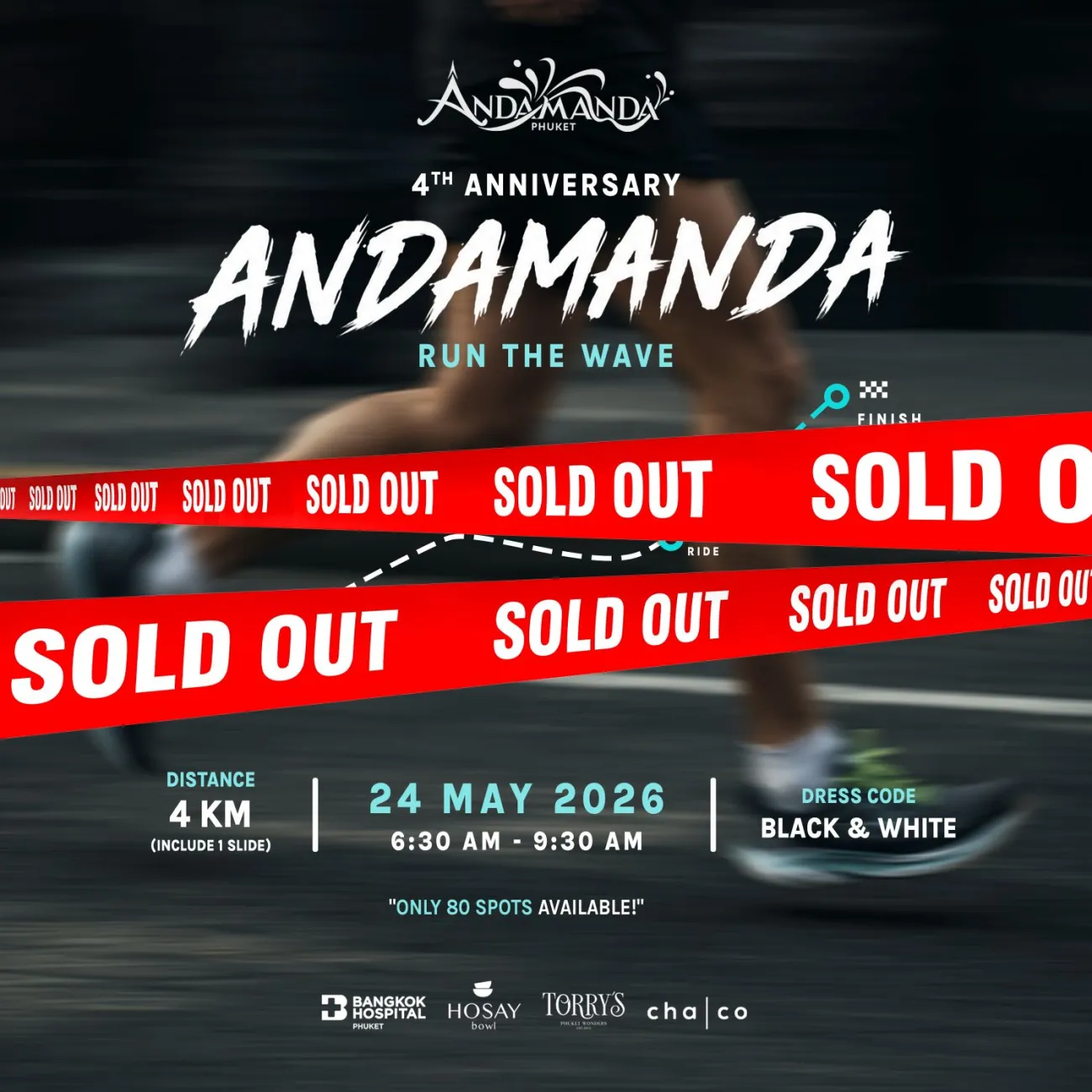 run the wave sold out