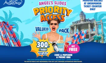 Priority Access Valued Pack – Angel’s Slide + Free Treats & Perks for Only 300 THB!