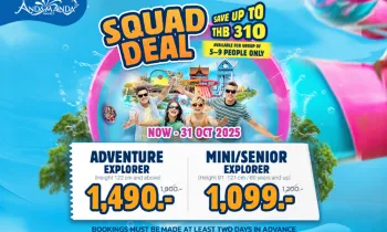 Get your crew of 5-9 together for the ultimate adventure at Andamanda Phuket!