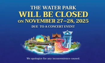 WATER PARK TEMPORARILY CLOSED NOV 27-28, 2025
