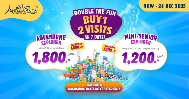 7-Day Double Splash Pass — Buy 1 Ticket, Play 2 Times!
