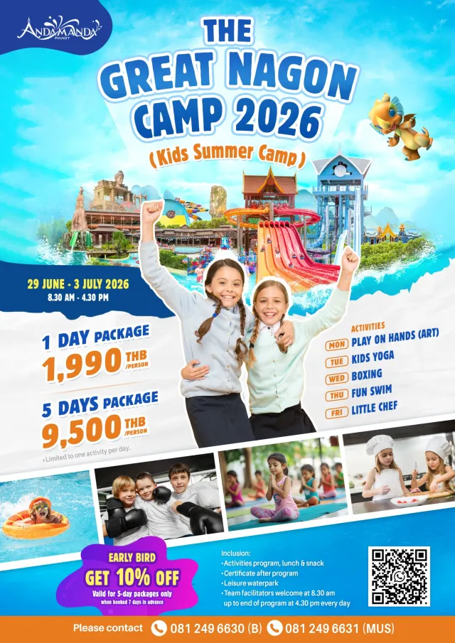 The Great Nagon Kids Camp 2026 in Phuket