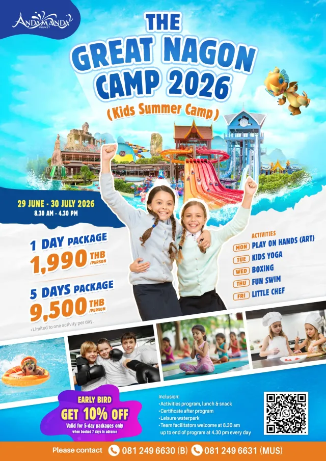 The Great Nagon Kids Camp 2026 in Phuket